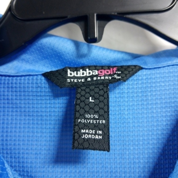 Steve & Barry's Bubba Golf Blue Polo Shirt L - Picture 2 of 7